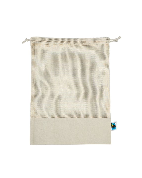 Sac & bagagerie personnalisable PRINTWEAR Fairtrade Cotton Mesh Bag
