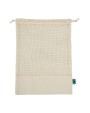 PRINTWEAR Fairtrade Cotton Mesh Bag Tasche personalisierbar