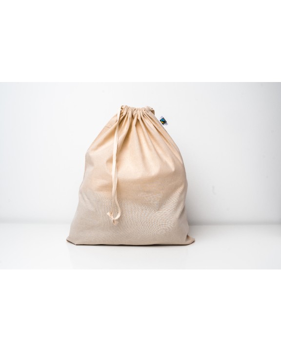 PRINTWEAR Large Fairtrade Cotton Stuff Bag Tasche personalisierbar
