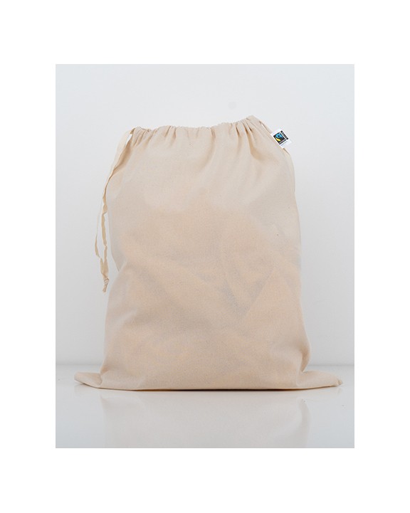 PRINTWEAR Large Fairtrade Cotton Stuff Bag Tasche personalisierbar