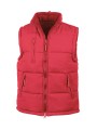 RESULT Bodywarmer doublé rouge personnalisable