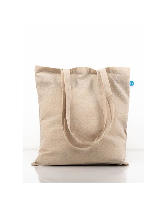 PRINTWEAR Recycled Cotton Bag Long Handles Tasche personalisierbar