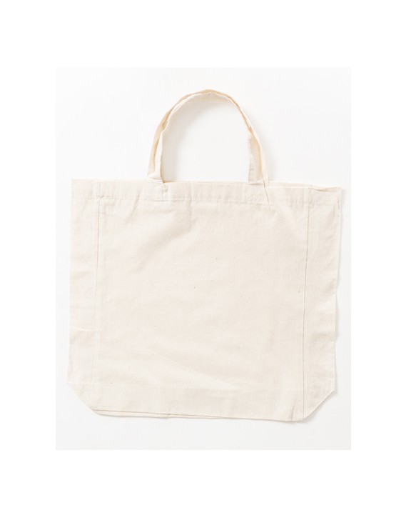 PRINTWEAR Cotton Bag Side Fold Short Handles Tasche personalisierbar