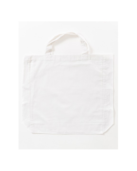 PRINTWEAR Cotton Bag Side Fold Short Handles Tasche personalisierbar