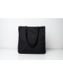 PRINTWEAR Cotton Bag Side Fold Long Handles Tote Bag personalisierbar