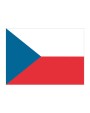 Accessoire PRINTWEAR Flag Czech Repuplic voor bedrukking &amp; borduring