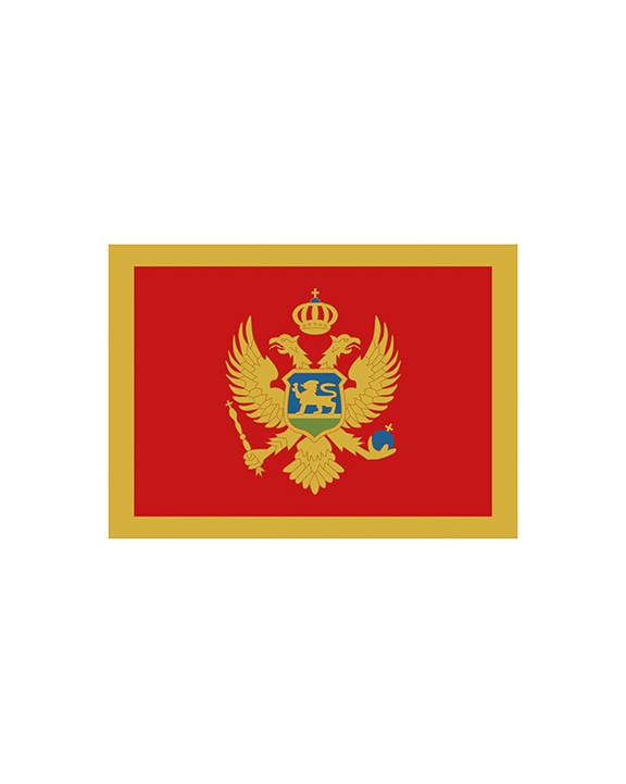 Accessoire personnalisable PRINTWEAR Flag Montenegro
