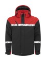 PROJOB 7413 PROGRESSION SOFTSHELL DOUBLEE black / red personnalisable