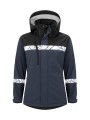 PROJOB 7417 PROGRESSION SOFTSHELL FEMME bleu marine/noir personnalisable