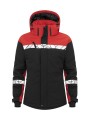 PROJOB 7418 PROGRESSION SOFTSHELL DOUBLEE FEMME black / red personnalisable