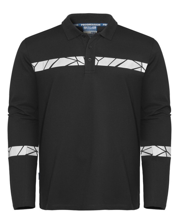 Poloshirt PROJOB 7004 POLO LANGE MOUWEN voor bedrukking &amp; borduring
