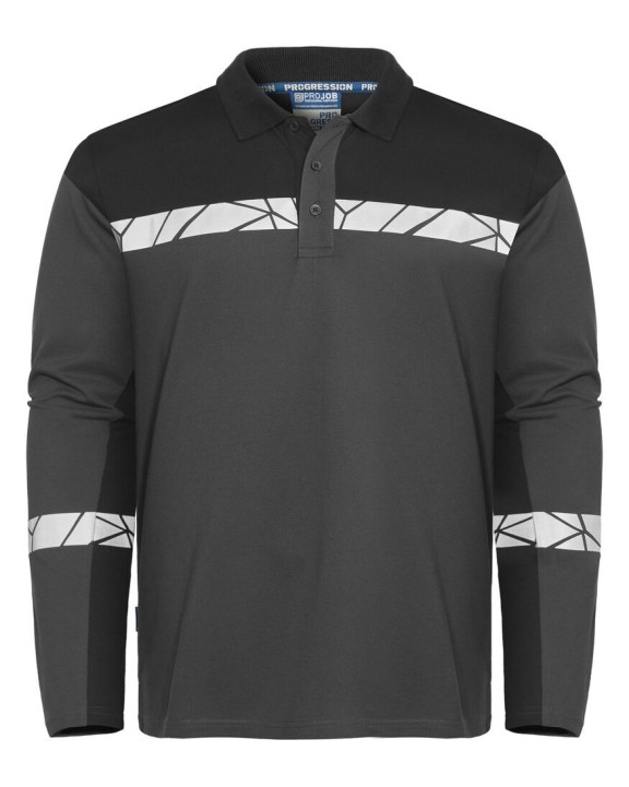 Poloshirt PROJOB 7004 POLO LANGE MOUWEN voor bedrukking &amp; borduring