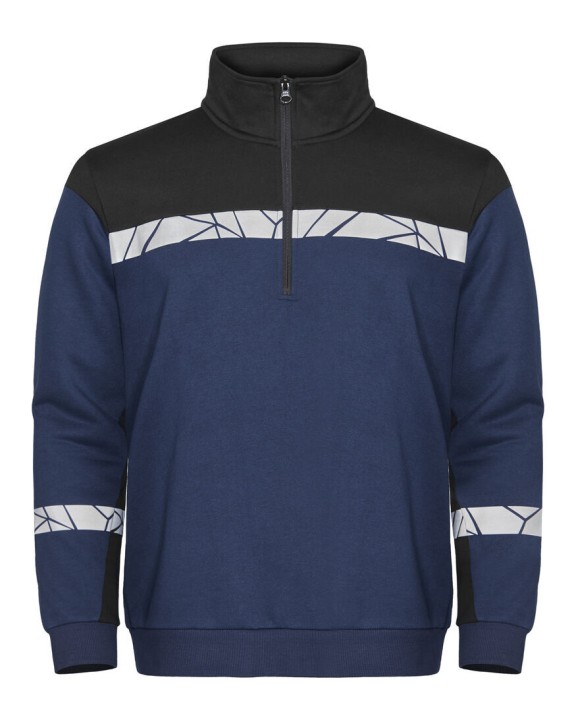 PROJOB 7102 SWEATSHIRT 1/2 ZIP Sweatshirt personalisierbar