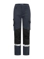 PROJOB 7511 PROGRESSION PANTALON DE SERVICE FEMME bleu marine/noir personnalisable