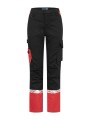 PROJOB 7511 PROGRESSION PANTALON DE SERVICE FEMME black / red personnalisable