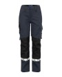 Broek PROJOB 7512 STRETCHBROEK MET KNIEZAKKEN DAMES voor bedrukking &amp; borduring