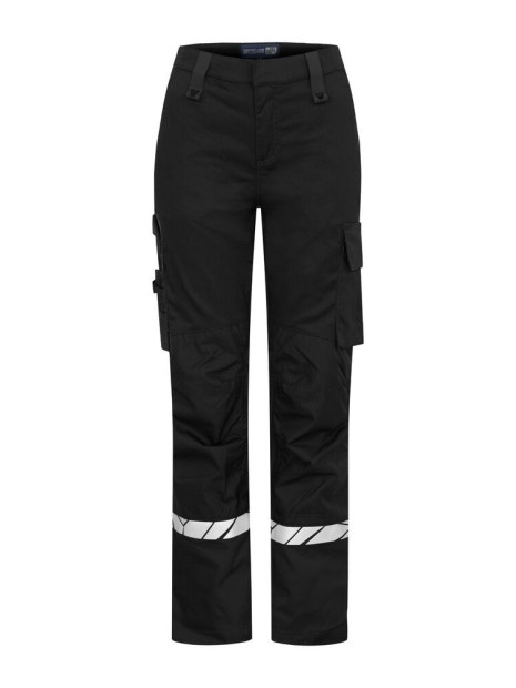 PROJOB 7512 PROGRESSION PANTALON DE TRAVAIL AVEC POCHES GENOUILLÈRES FEMME noir personnalisable