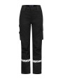Broek PROJOB 7512 STRETCHBROEK MET KNIEZAKKEN DAMES voor bedrukking &amp; borduring