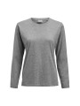 PRINTER Heavier Pro L/S 
T-Shirt Femme gris chiné personnalisable