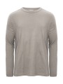 COTTOVER Relaxed T-shirt LS (GOTS) dark sand personnalisable