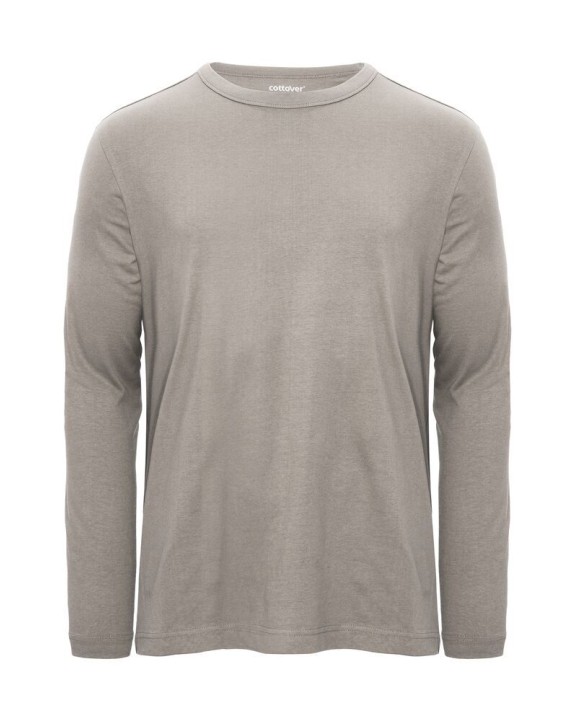 COTTOVER Relaxed T-shirt LS (GOTS) T-Shirt personalisierbar