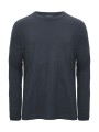 COTTOVER Relaxed T-shirt LS (GOTS) bleu marine personnalisable