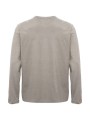 COTTOVER Relaxed T-shirt LS (GOTS) dark sand personnalisable