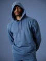 Sweat-shirts à personnaliser COTTOVER Key Hood (GOTS) bleu dusty