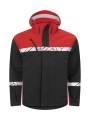 PROJOB 7400 PROGRESSION SOFTSHELL black / red personnalisable