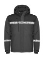 PROJOB 7415 PROGRESSION SHELL JACKET PADDED gris/noir personnalisable