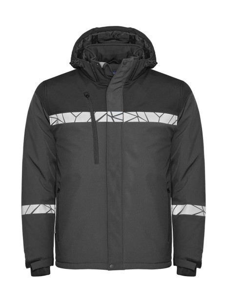 PROJOB 7415 PROGRESSION SHELL JACKET PADDED gris/noir personnalisable