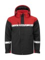 PROJOB 7415 PROGRESSION SHELL JACKET PADDED black / red personnalisable