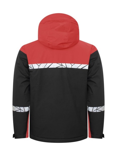 PROJOB 7415 PROGRESSION SHELL JACKET PADDED black / red personnalisable
