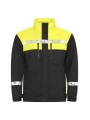 PROJOB 7416 PROGRESSION VESTE DE TRAVAIL noir/jaune personnalisable
