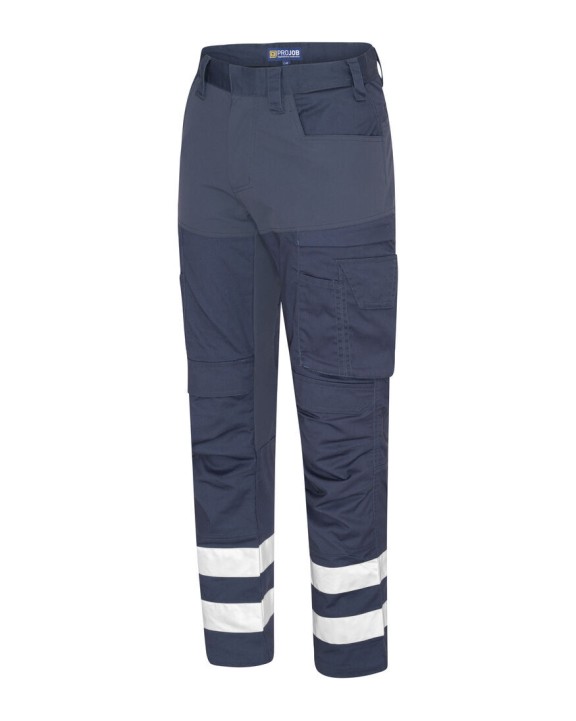 Broek PROJOB 2509 VOLLEDIGE STRETCHBROEK MET KNIEZAKKEN EN REFLECTIEBANDEN voor bedrukking &amp; borduring
