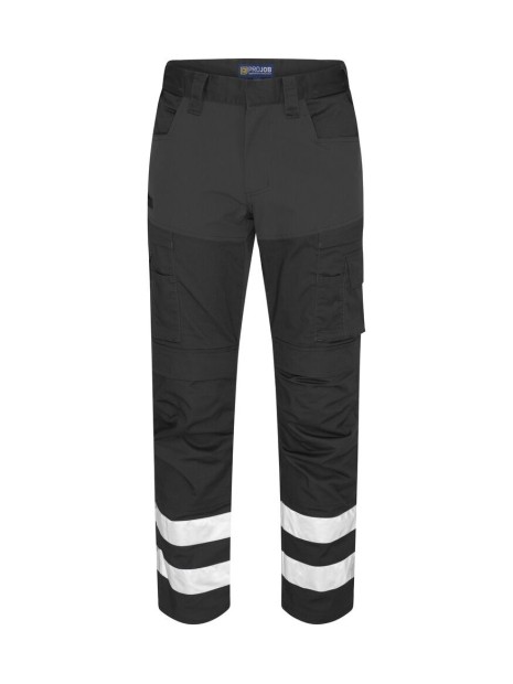 PROJOB 2509 PANTALON EXTENSIBLE, RÉFLECTEURS noir personnalisable