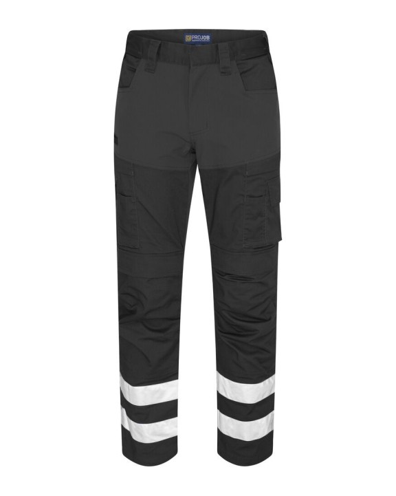 Broek PROJOB 2509 VOLLEDIGE STRETCHBROEK MET KNIEZAKKEN EN REFLECTIEBANDEN voor bedrukking &amp; borduring