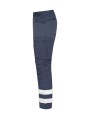 PROJOB 2509 PANTALON EXTENSIBLE, RÉFLECTEURS bleu marine personnalisable