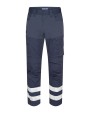 Broek PROJOB 2509 VOLLEDIGE STRETCHBROEK MET KNIEZAKKEN EN REFLECTIEBANDEN voor bedrukking &amp; borduring