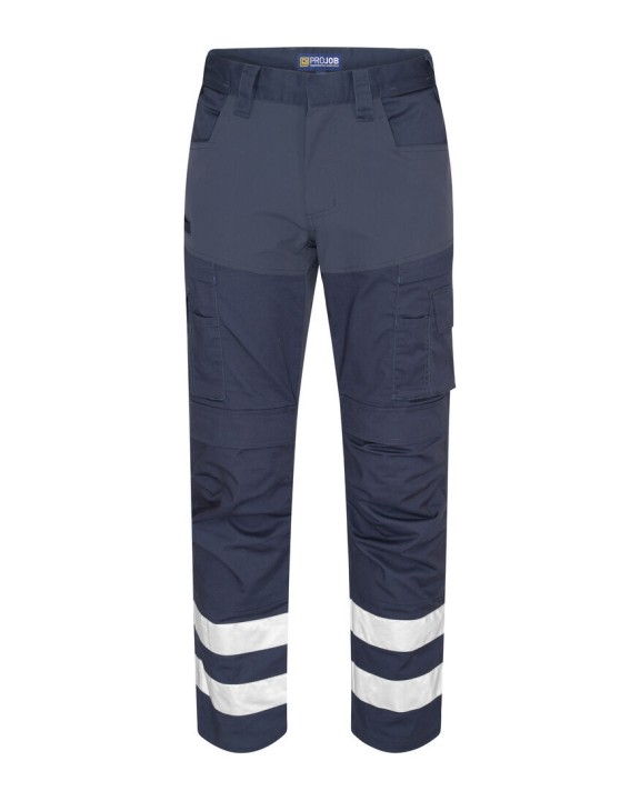 Broek PROJOB 2509 VOLLEDIGE STRETCHBROEK MET KNIEZAKKEN EN REFLECTIEBANDEN voor bedrukking &amp; borduring