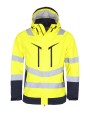 Veste personnalisable PROJOB 6455 SHELLJACKET EN ISO 20471 CLASSE 3