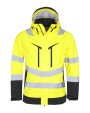 Veste personnalisable PROJOB 6455 SHELLJACKET EN ISO 20471 CLASSE 3