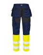Pantalon personnalisable PROJOB 6560 PANTALON CORDURA STRETCH EN ISO 20471 CLASSE 1