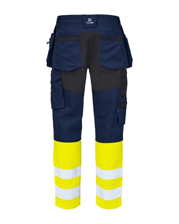Pantalon personnalisable PROJOB 6560 PANTALON CORDURA STRETCH EN ISO 20471 CLASSE 1