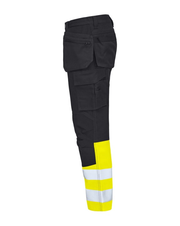 Pantalon personnalisable PROJOB 6560 PANTALON CORDURA STRETCH EN ISO 20471 CLASSE 1