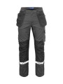 PROJOB 7509 PROGRESSION PANTALON DE TRAVAIL POCHES FLOTTANTES gris/noir personnalisable