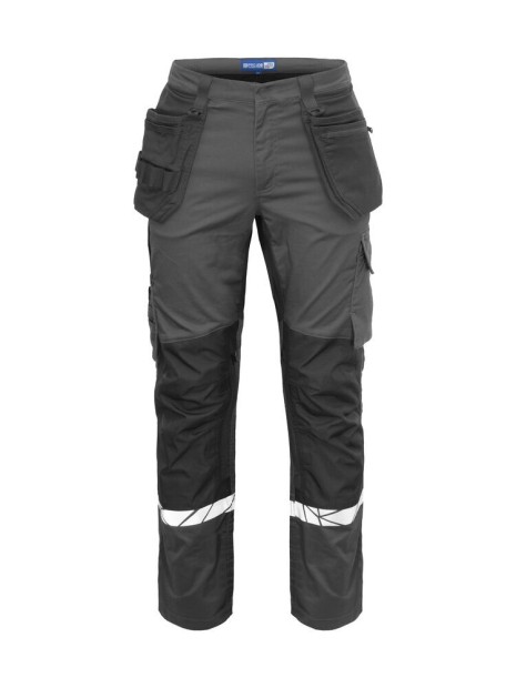 PROJOB 7509 PROGRESSION PANTALON DE TRAVAIL POCHES FLOTTANTES gris/noir personnalisable