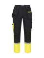 PROJOB 7509 PROGRESSION PANTALON DE TRAVAIL POCHES FLOTTANTES noir/jaune personnalisable