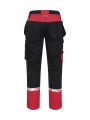 PROJOB 7509 PROGRESSION PANTALON DE TRAVAIL POCHES FLOTTANTES black / red personnalisable
