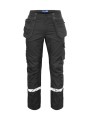 PROJOB 7509 PROGRESSION PANTALON DE TRAVAIL POCHES FLOTTANTES noir/noir personnalisable